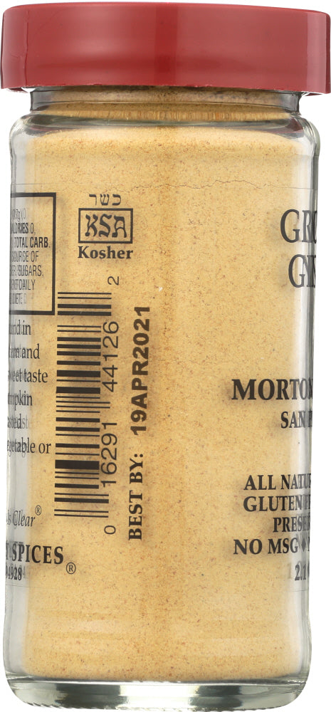 MORTON & BASSETT: Ground Ginger, 2.1 oz