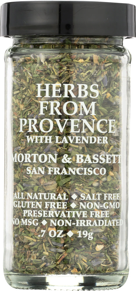 A unique blend of herbs and spices. Add one teaspoon to marinades or vinaigrette recipes. Sprinkle on tomato and fruit salads. Great as a dry rub on roasted chicken. Contains: chervil, basil, rosemary, tarragon, garlic, lavender, marjoram, savory, thyme and parsley.