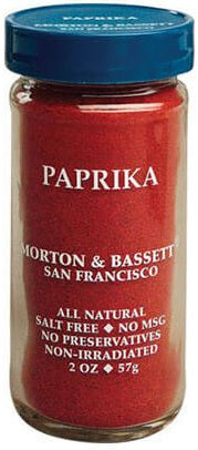 Paprika adds rich aroma and sweet flavor to soups, tomato and cream sauces. To heighten flavor add one or two teaspoons to meat, poultry and game dishes. Use lavishly in rice, vegetable, potato and fish recipes. Try as a garnish on appetizers, especially deviled eggs.