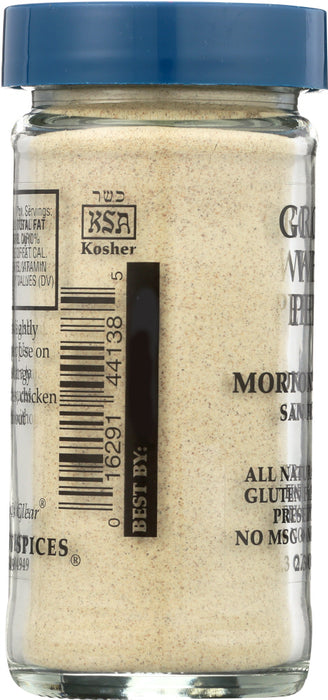 MORTON & BASSETT: Ground White Pepper, 2.3 oz