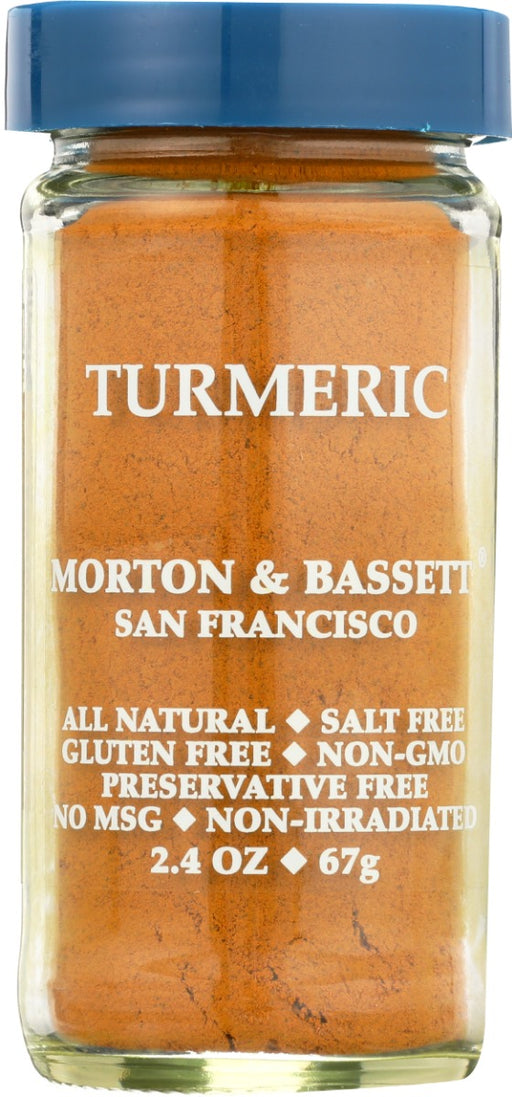 Turmeric adds a bright, appetizing color to chicken, rice and seafood dishes. Use a pinch in cream soups, curries, egg and vegetable recipes. Turmeric imparts a rich golden hue, which can be used as a color substitute for saffron yet adds a milder, must-like essence.