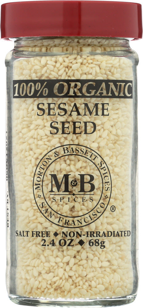 Description
Sesame seeds are one of the world's oldest cultivated seeds. They add richness to Asian rice, noodles or vegetable dishes. Toast lightly to enhance its nutty flavor. Sprinkle liberally on grilled chicken and seafood or salads. Use sesame seeds instead of nuts in pie crusts, cookies and baked goods.
USDA Certified 100% Organic, all natural, salt-free, preservative free, no MSG, non-irradiated, not genetically engineered and KSA kosher certified.