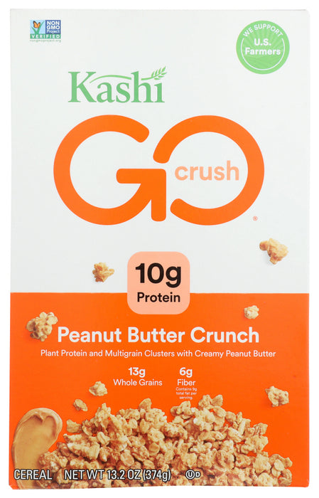 KASHI GO LEAN: Peanut Butter Crunch Cereal, 13.2 oz