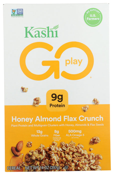 KASHI: Go Lean Crunch! Honey Almond Flax Cereal, 14 oz