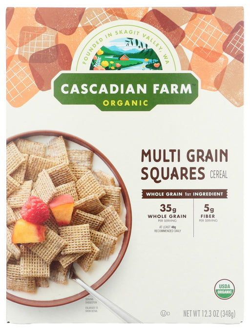 Bursting with whole-grain goodness, this yummy day-starter blends the crunch and flavor of wheat, corn and rice with just a hint of sugar.