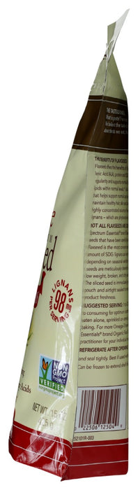 SPECTRUM ESSENTIALS: Organic Whole Premium Flaxseed, 15 oz