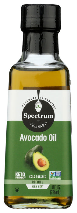 SPECTRUM NATURALS: Avocado Oil Refined, 8 oz