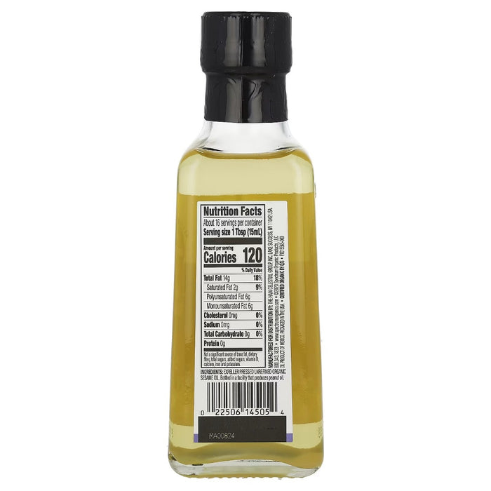 SPECTRUM NATURALS: Oil Sesame Unrefined, 8 oz