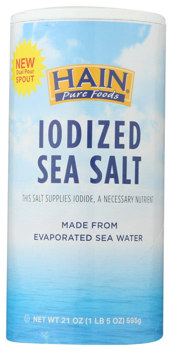 Sea salt is a natural product which is sensitive to lump formation.