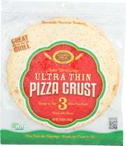 GOLDEN HOME: Ultra Crispy and Ultra Thin Pizza Crust 12-Inch, 14.25 oz - No Brand For Less