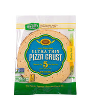 Golden Home Bakery's pizza crusts are a lighter, healthier version of everyone's favorite food¦pizza! Ultra Thin Pizza Crusts come in a convenient, resealable pack.
Our 100% Whole Grain Ultra Thin Pizza Crusts are a good source of fiber, which helps prevent obesity, reduces blood &amp; cholesterol levels, and maintains blood sugar levels and weight.