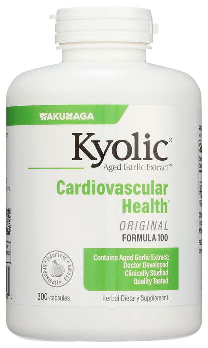 Contains 600 mg of Aged Garlic Extract in two capsules (per serving), designed to support and strengthen your cardiovascular system by reducing the major risk factors and promoting overall heart health.