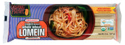 Roll-and-cut Asian pasta made from heirloom wheat for Chinese, Japanese, Vietnamese, and Thai cuisine.
Organic Planet Lo Mein noodles are a flat, Asian-style pasta that resembles fettuccine. Lo Mein noodles are a popular, traditional, staple food in Asia and familiar to generations of Americans as the noodles used in Chinese restaurants.