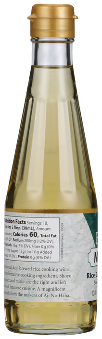 EDEN FOODS: Mirin Rice Cooking Wine, 10.1 fo