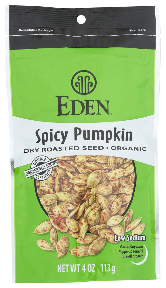 EDEN FOODS: Seed Pumpkin Spicy, 4 OZ - No Brand For Less