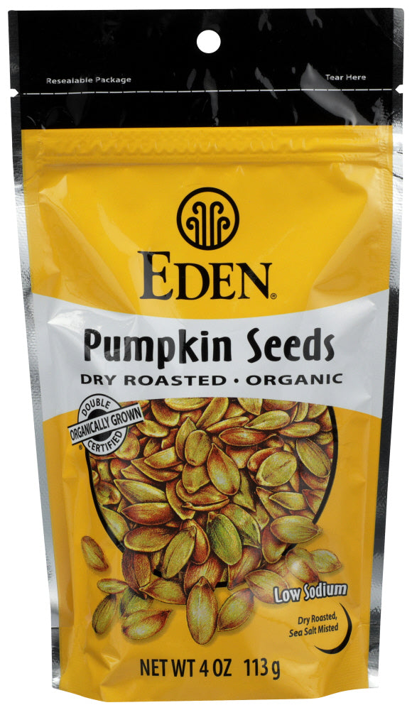 EDEN FOODS: Seed Pumpkin Dry Roasted, 4 oz - No Brand For Less