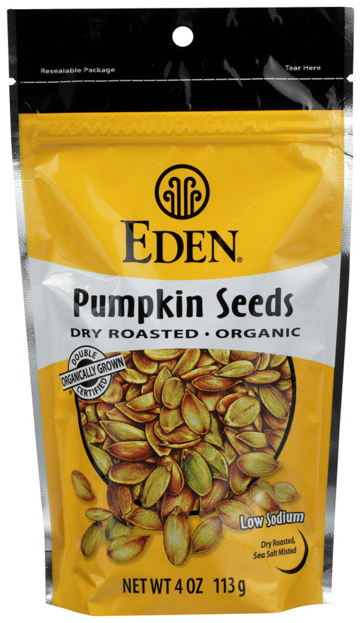 EDEN FOODS: Seed Pumpkin Dry Roasted, 4 oz - No Brand For Less
