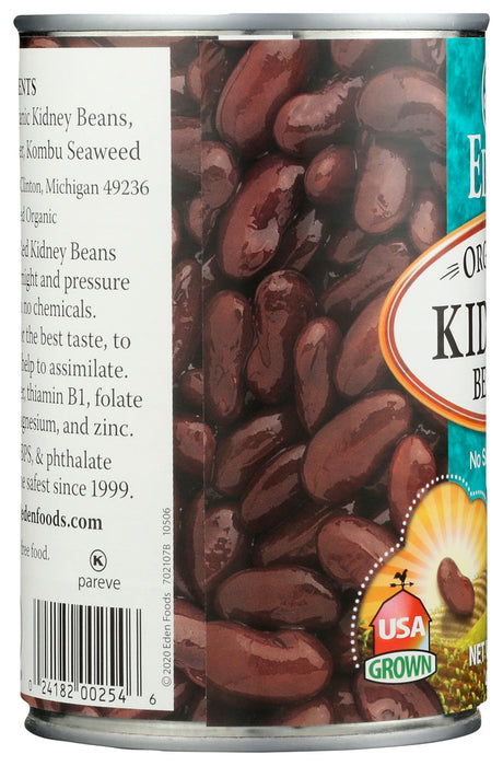 EDEN FOODS: Organic Kidney Beans, 15 oz