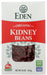 EDEN FOODS: Organic Dark Red Kidney Beans, 16 oz