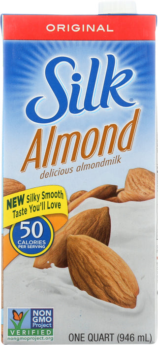 Silk PureAlmond Unsweetened Vanilla Almondmilk, 32 oz