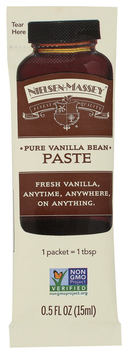 NIELSEN MASSEY: Pure Vanilla Bean Paste Stick Pack, 0.5 oz