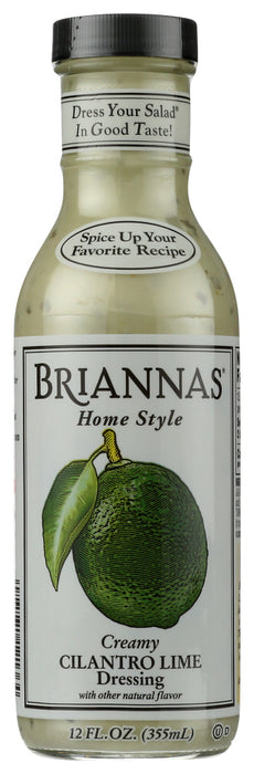 BRIANNAS: Creamy Cilantro Lime Dressing, 12 oz