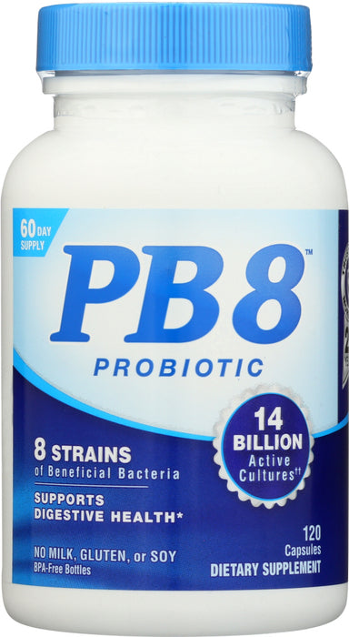 NUTRITION NOW: PB8 Original Formula Pro-Biotic Acidophilus, 120 Pro-Biotic Capsules