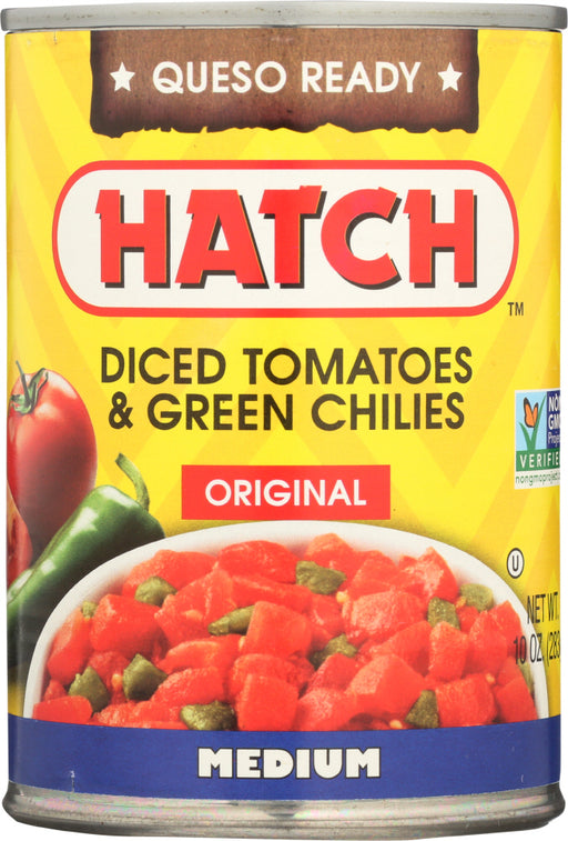 One of our top sellers is this combination of the world famous Hatch green chiles and freshly diced tomatoes. Mix this with Velveeta and serve it on some chips, or on the side to be dipped into for a quick game day snack.