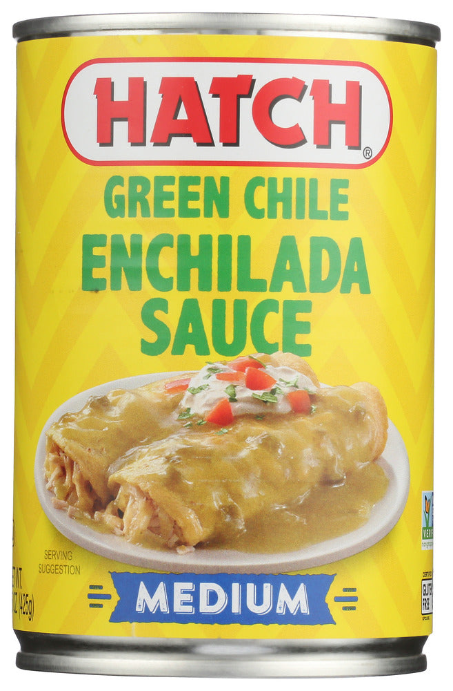 HATCH: Sauce Enchlda Grn Med, 15 oz - No Brand For Less