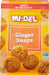 MI-DEL's original Ginger Snaps' recipe combines just the right amount of fresh ginger, organic enriched wheat flour and organic cane sugar and is baked to a crisp, snappy perfection “ the result “ cookies bursting with flavor that will leave the most fervent ginger lover asking for more!