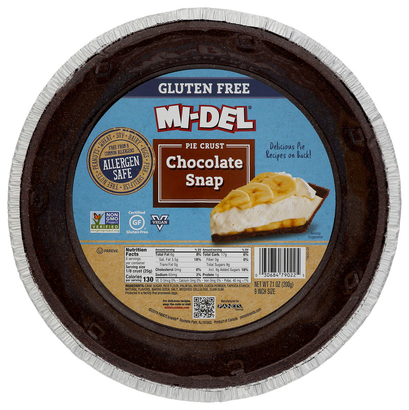 With just the right amount of chocolatey cocoa flavor to satisfy any chocoholic's craving, you won't believe it is gluten-free and vegan!Produced in a facility that processes eggs and soy.