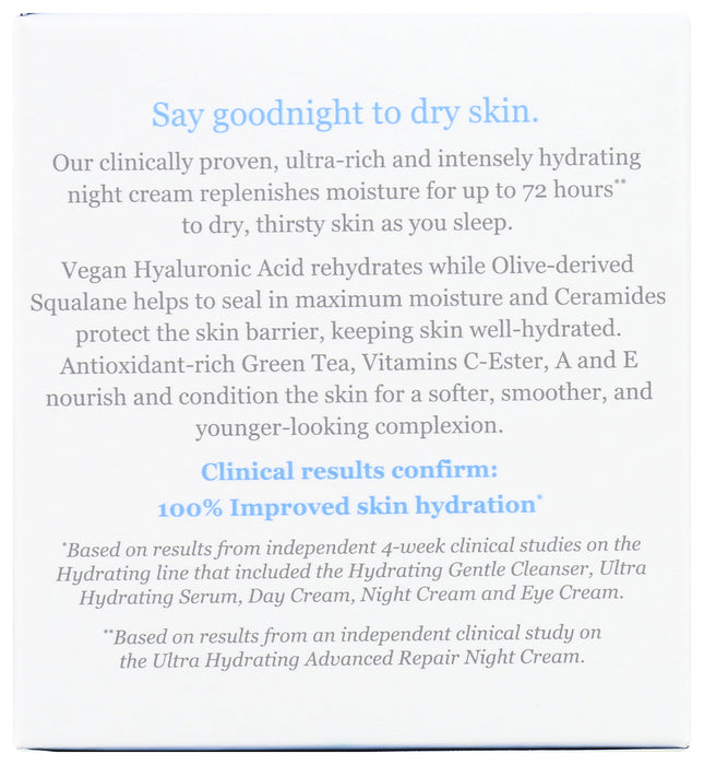DERMA E: Hydrating Night Cream, 2 oz - No Brand For Less 