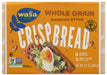 Whole Grain crispbread is a wholesome and filling combination of whole grain rye flour,  yeast and salt. Made with 100% whole grain, Wasa Whole Grain crispbread provides 12g of whole grains and  2g of fiber (8% of the Daily Value) in every crunchy slice.