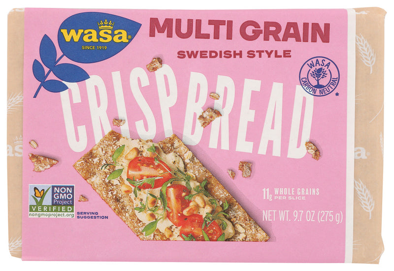 The full-bodied flavor of four perfectly blended, wholesome grains (rye, wheat, oats and barley) is in every bite of our Multi Grain bread. The oat flakes and rye bran topping add delicious complexity to each extra-crunchy thick slice.
