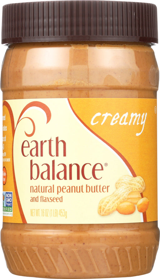 We roast and grind our peanuts to perfection and then add flaxseed for ALA omega-3s. Agave syrup adds a kiss of sweetness and expeller-pressed oils create no-stir results.
Whether you're a smooth operator on team creamy, or like to shake things up with a little crunch, you'll love our natural peanut butter. We roast and grind our peanuts to perfection and then add flaxseed for ALA Omega-3s. Next come agave syrup for a kiss of natural sweetness and our own expeller-pressed oils for no-stir results.