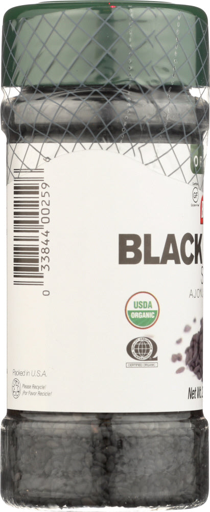 BADIA: Organic Black Sesame Seeds, 2.5 oz