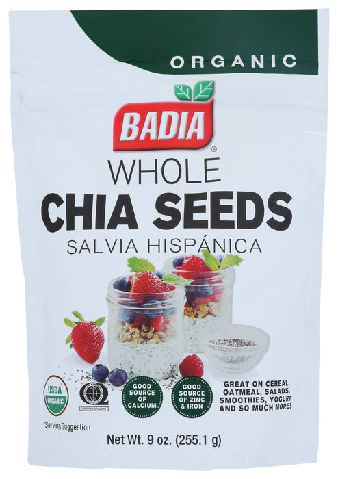 BADIA: Chia Seeds Organic, 9 oz