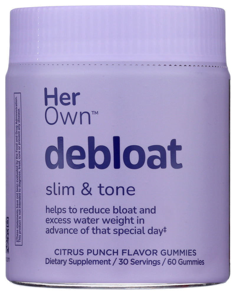 HEROWN: Debloat Gummy, 60 pc