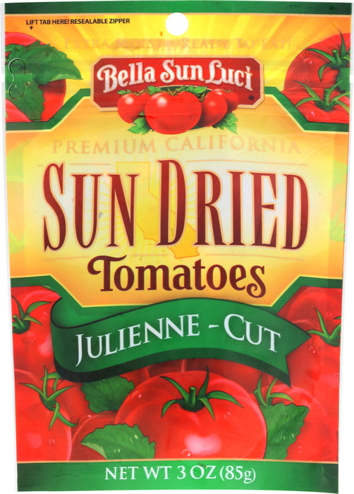 BELLA SUN LUCI: Sundried Tomato Julienne Cut, 3 oz