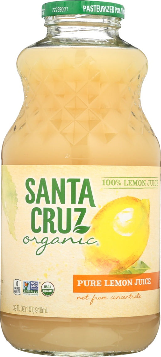 Use Santa Cruz Organic&reg; Pure Lemon Juice to add flavor to marinades, iced teas, salad dressings, cakes and pies. The Pure Lime Juice is ideal for use in guacamole, marinades and key lime pie. It also adds the perfect amount of pucker to summertime sippers.
A bottle or two of these organic 100% juices are staples that no pantry or refrigerator should be without.
The list of ingredients may be short, but potential uses abound.