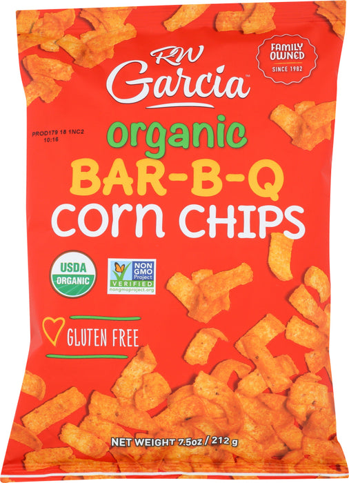 RW GARCIA: Organic Barbq Corn Chips, 7.5 oz