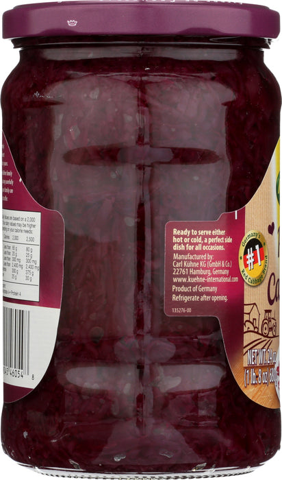 KUHNE: Red Cabbage, 24 oz