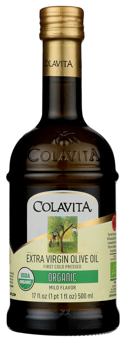 COLAVITA: Organic Extra Virgin Olive Oil, 17 oz