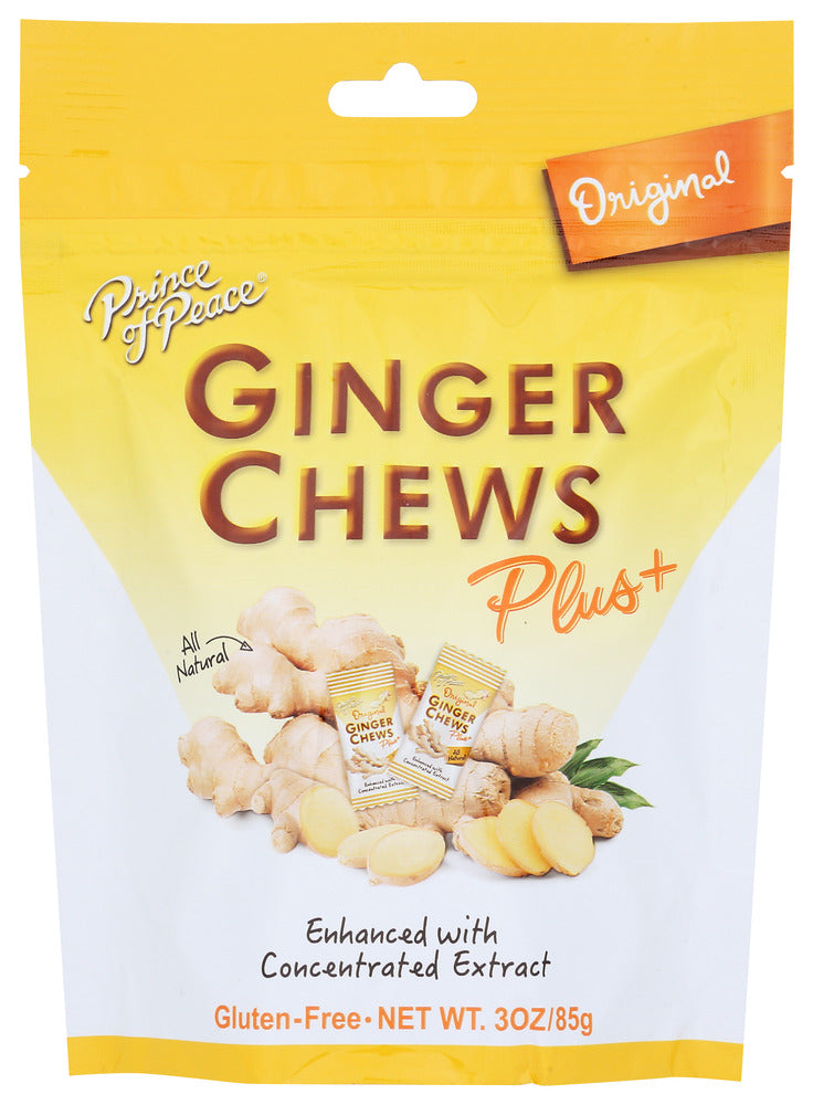 PRINCE OF PEACE: Digestive Ginger Chew, 3 oz