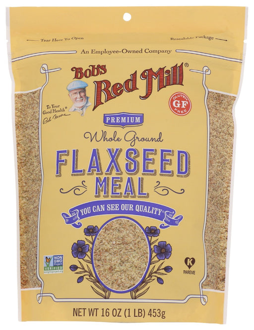 Flaxseed Meal has a mild, nutty flavor and contains a wealth of omega-3 fatty acids. Our flaxseed meal is cold milled to preserve the freshness and nutrition of its precious oils. Add it to smoothies, cereals, and baked goods for a wholesome nutritional boost.