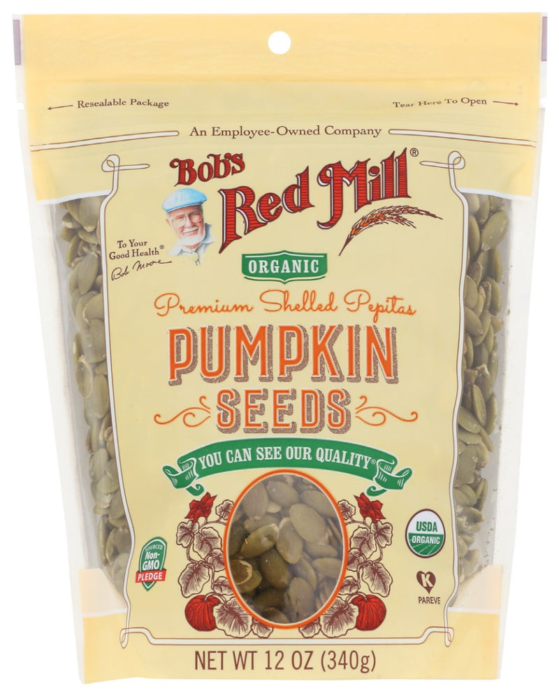 BRM&trade; brings nutrition to your table with more than just whole grains! Pumpkin Seeds, also known as pepitas, are fresh, flavorful and terrifically crunchy. We leave them untoasted and unsalted, so you can prepare them just the way you like.