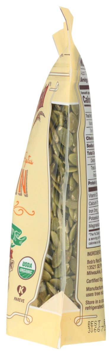 BOBS RED MILL: Premium Shelled Pumpkin Seeds, 12 oz