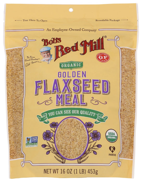 Organic Golden Flaxseed Meal is ground on cool mills which both preserves the healthful oils and increases bioavailability of nutrients. Very mild-flavored, sprinkle over just about any dish to add omega-3 fatty acids and fiber to your diet.
