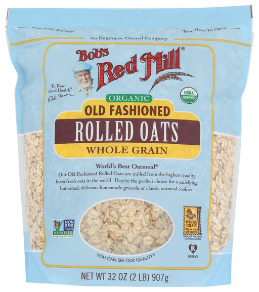 Our Old Fashioned Rolled Oats are milled from the highest quality farm-fresh oats in the world. They're the perfect choice for a satisfying hot cereal, delicious homemade granola, or classic oatmeal cookies.