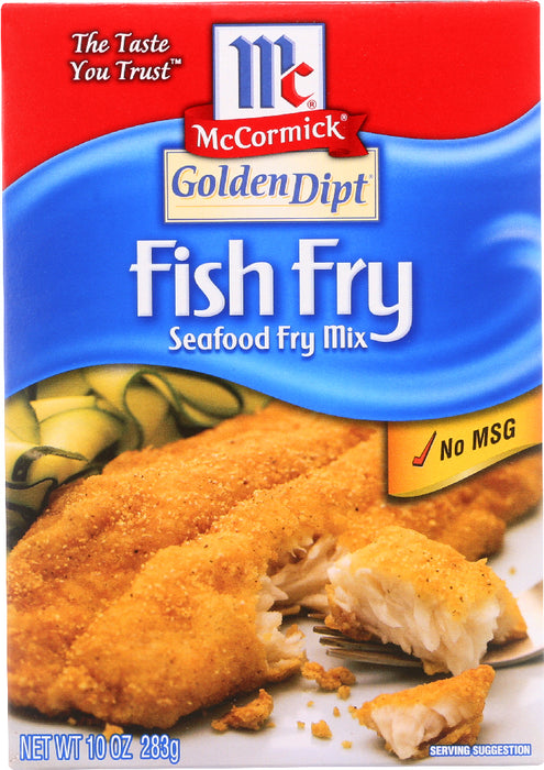 MCCORMICK: Golden Dipt Mix Fry Fish, 10 oz